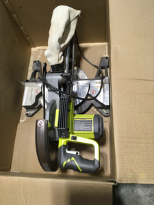 Ryobi  15 Amp 10 in. Sliding Compound Miter Saw  open box customer return see pictures