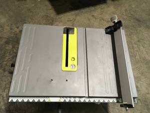 Ryobi 13 Amp 8-14 in. Table Saw missing parts open box customer returns see pictures