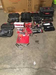 Lot of Husky mechanic tools customer returns review pictures