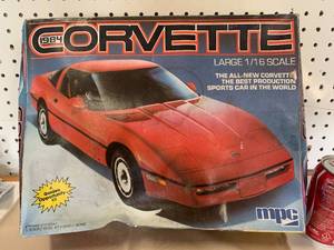 MPC 1984 Corvette 116th Model (Sold $50 Ebay)