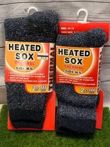 Lot of 2 New Thermal Socks