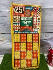 Antique Punchboard (never used) New Old Stock
