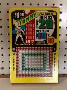 Antique Punchboard (never used) New Old Stock