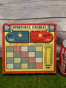 Antique Punchboard (never used) New Old Stock