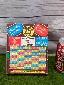Antique Punchboard (never used) New Old Stock