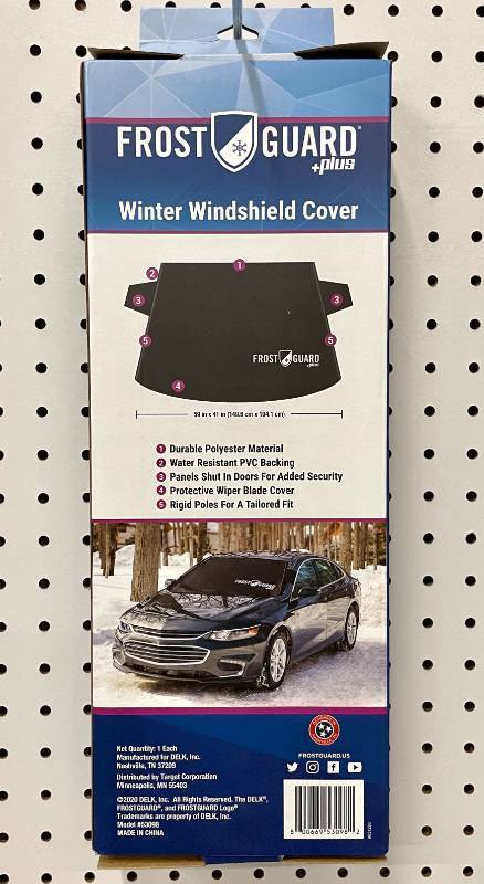 lot 50 image: Frost Guard  Windshield Cover for Cars Truck SUV 