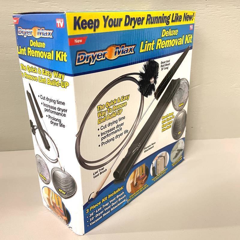 lot 82 image: DRYER MAX Dryer Lint Removal Kit.