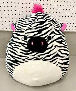 lot 57 image: Large Swishmallow Zebra Plush Pillow