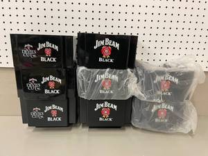 lot 116 image: Lot of Bar Jim Beam Napkin Caddies