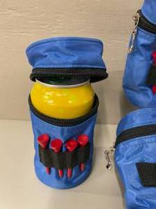 lot 65 image: Lot of Hanging Can Coolers with Golf Tee Holders