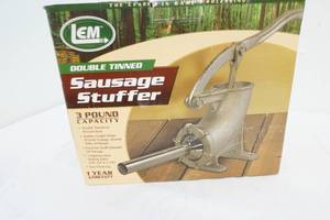 lot 137 image: sausage stuffer