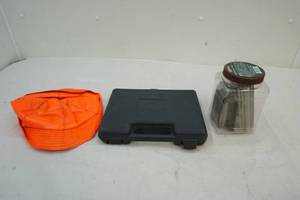 lot 216 image: anchor and drill bit set