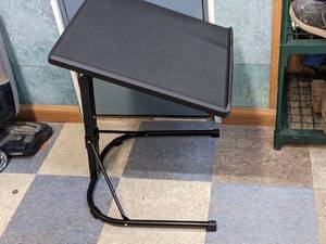 lot 13 image: Multifunctional Adjustable Folding Table