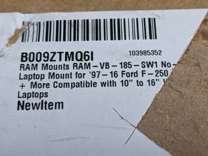 lot 39 image: Heavy Duty Ram Vehicle Mounts for 97-16 Ford F-250