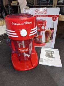 lot 63 image: Nostalgia Coca-Cola Frozen Beverage Station