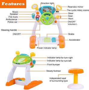 lot 28 image: Baomi Dreaming Party Simulated Driver InfantToddler