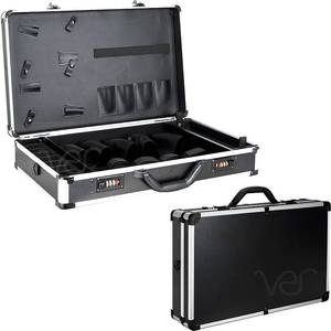 lot 10 image: Ver Beauty Professional Barber Case, Portable Travel Stylist Tool Box