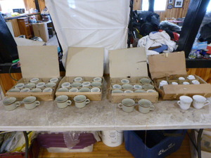 Lot of Coffee Cups