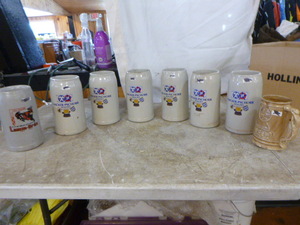 8 Beer Steins