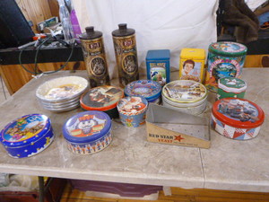 Lot of Tins