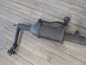 Vintage Hand Crank Barrel Pump