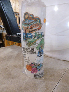 Roll of Polytech Polyethylene Plastic Sheeting