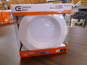 4 Commercial Electric Recessed LET Kits