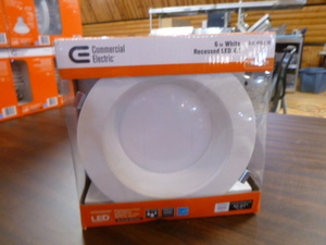 4 Commercial Electric Recessed LET Kits