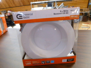 4 Commercial Electric Recessed LET Kits