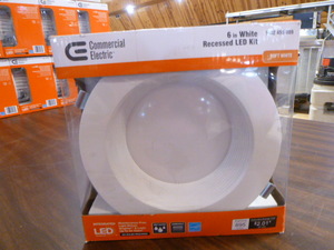 4 Commercial Electric Recessed LET Kits