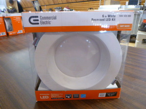 4 Commercial Electric Recessed LET Kits