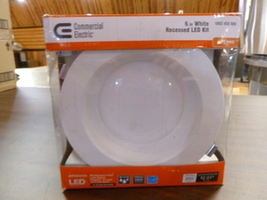 4 Commercial Electric Recessed LET Kits