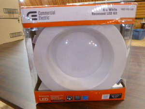 4 Commercial Electric Recessed LET Kits