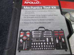 Apollo Mechanics Tool Kit open box...
