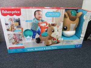 Fisher Price Walk, Bounce & Ride Po...