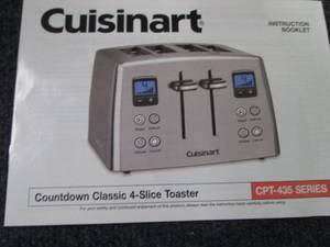 Cuisinart 4-Slice Countdown Metal T...
