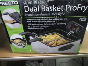 Presto ProFry 12-Cup Dual-Basket De...