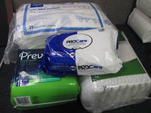 Assorted Underpads & Adult Wipes...