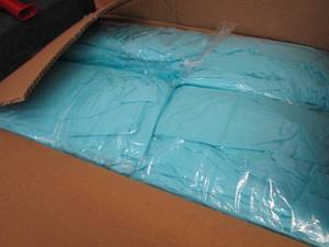 Case of 120 Blue Disposable Waterpr...