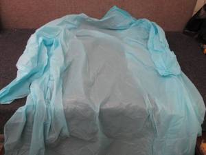 Case of 120 Blue Disposable Waterpr...