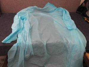 Case of 120 Blue Disposable Waterpr...