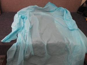 Case of 120 Blue Disposable Waterpr...