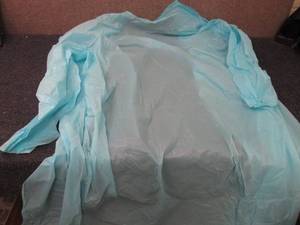 Case of 120 Blue Disposable Waterpr...