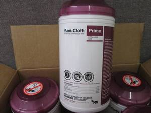Case of 6 -70ct Canisters Sani-Clot...