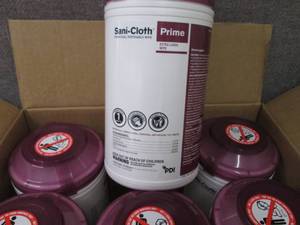 Case of 6 -70ct Canisters Sani-Clot...