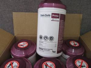 Case of 6 -70ct Canisters Sani-Clot...