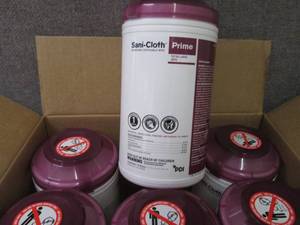 Case of 6 -70ct Canisters Sani-Clot...