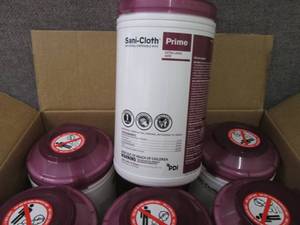 Case of 6 -70ct Canisters Sani-Clot...