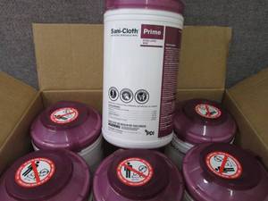 Case of 6 -70ct Canisters Sani-Clot...