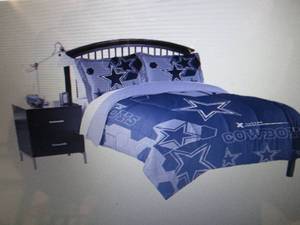 NFL Hexagon 3-Pc. Comforter Set Cow...
